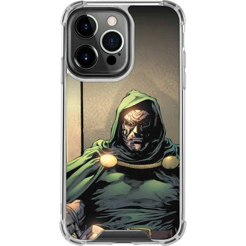 Marvel Dr. Doom Doctor Victor Von Doom iPhone 15 Pro Max Clear Case